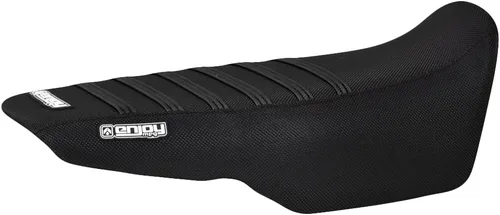 Miniatura 16 de Enjoy Mfg Funda de asiento compatible con Honda The 2022 Grom 125 MSX125#331 (lados negros/parte superior negra/varillas moradas)
