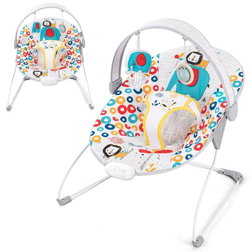 Miniatura 12 de Gorila para bebé, portátil para bebés, ajustable y plegable, asiento para bebé de 0 a 6 meses, 6 a 20 libras, uso en interiores y exteriores Bouncer