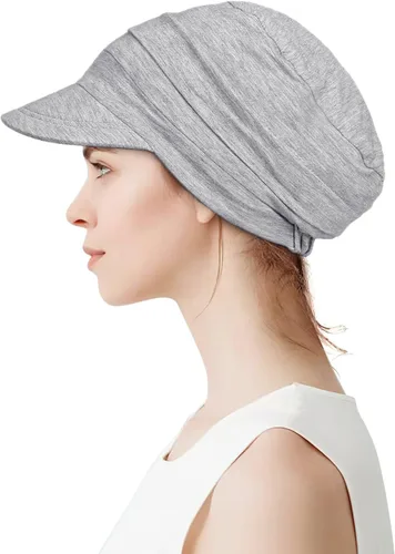 Miniatura 3 de Alnorm Gorra de béisbol de gran tamaño de viscosa transpirable súper suave para mujer