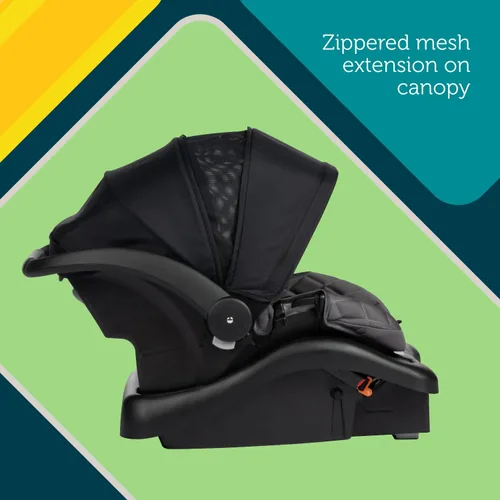 Miniatura 7 de Safety 1st onBoard™ Insta-Latch™ DLX - Asiento infantil para automóvil con base, asiento de automóvil para bebé de 4 a 30 libras, asiento de Playa