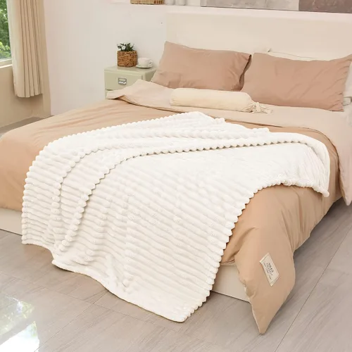 Miniatura 2 de Catalonia Manta de forro polar para sofá, manta de felpa supersuave y mullida para adultos y niños, manta de terciopelo para todas las estaciones