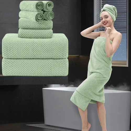 Miniatura 11 de Juego de 2 toallas de mano negras de 16 x 31 pulgadas, juego de toallas de baño de microfibra ultra suaves, altamente absorbentes, de secado rápido