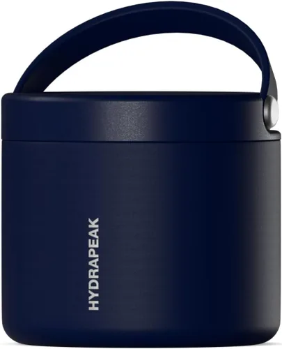 Miniatura 25 de Hydrapeak Tarro de comida de acero inoxidable con aislamiento al vacío de 25 onzas para comida caliente y fría, recipiente de boca ancha a prueba