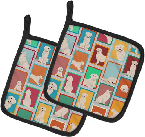 Miniatura 13 de Caroline's Treasures MLM1149PTHD - Juego de soportes para ollas de cocina resistentes al calor, almohadillas calientes para horno para cocinar