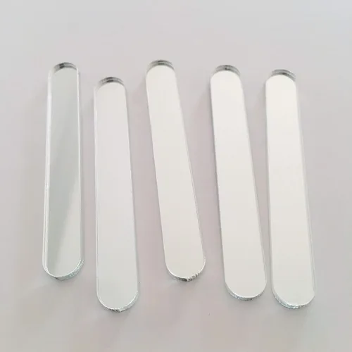 Miniatura 7 de 30 piezas de palitos de paleta de acrílico para helado, helado, caramelo y manzana (negro transparente)