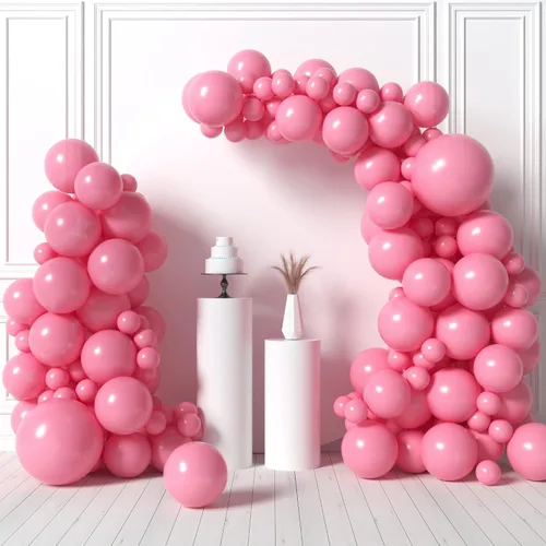 Miniatura 16 de HOUSE OF PARTY Globos azules metálicos: guirnalda de globos azules, globos metálicos azules de 5/12/18 pulgadas para decoraciones de graduación