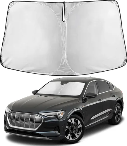 Miniatura 192 de Econour Parasol para parabrisas compatible con Honda Civic 2016-2021, protector de parasol plegable para ventana, bloquea los rayos UV y mantiene tu