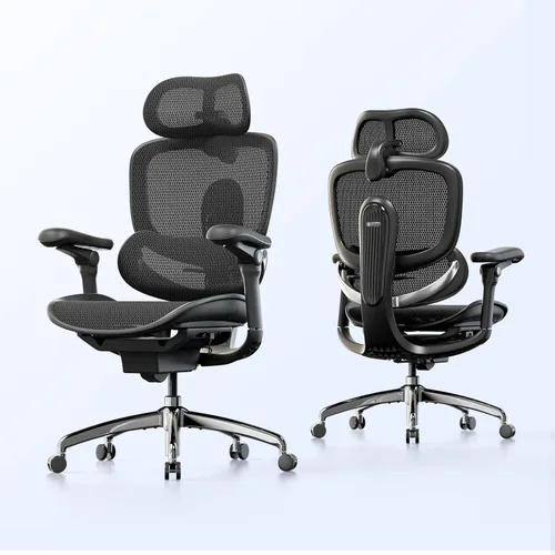 SIHOO Doro C300 Pro V2 - Silla de oficina ergonómica sin reposapiés, soporte adaptativo de cuerpo completo, reposabrazos 8D y malla transpirable,