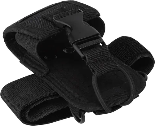 Miniatura 7 de Meiyya Funda para walkie talkie walkie talkie soporte para radio, soporte de radio de brazo, funda de radio, bolsa de radio, práctica bolsa de brazo