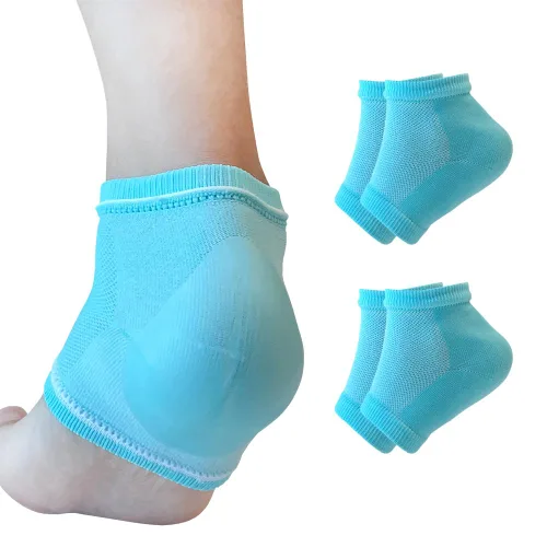 Miniatura 16 de Calcetines hidratantes de talón de gel para reparar el talón seco y agrietado, suaviza, calma y revitaliza tus pies, para hombres y mujeres