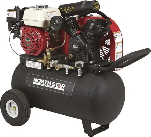 Miniatura 7 de NorthStar Compresor de aire portátil a gas 20-gal de tanque horizontal 13.7 CFM @ 90 PSI