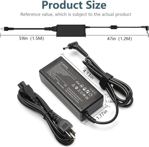 Miniatura 6 de 20V 2.25A 45W Adaptador de CA Cargador Portátil para Lenovo Ideapad Compatible con 100 110 110s 120s 310 320 320s 510 510s 710s 720s, compatible