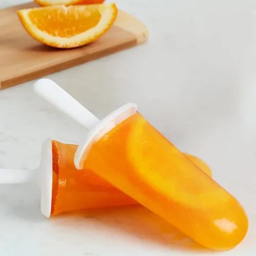 Miniatura 6 de Zoku - Moldes clásicos para paletas, 6 moldes de paleta de fácil liberación con palillos y protección antigoteo, sin BPA Verde