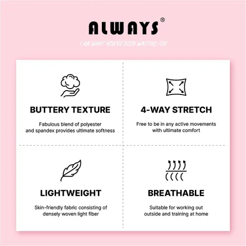 Miniatura 6 de ALWAYS Pantalones cortos para mujer Pantalones cortos de delfín súper suaves de cintura alta