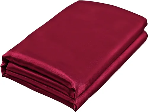 Miniatura 7 de Homiest Sábana Plana de Satén Blanco - Ropa de Cama de Colchón Full de Lujo y Ultra Suave