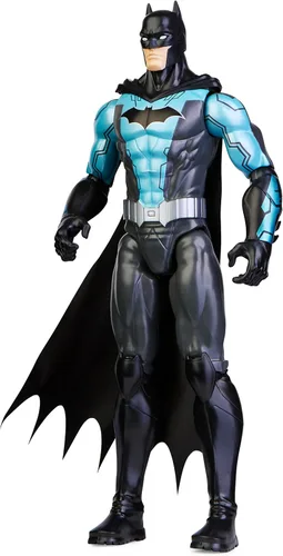 Miniatura 4 de Batman - Figura de acción de Batman de 12 pulgadas (traje negro/azul), juguetes para niños y niñas a partir de 3 años