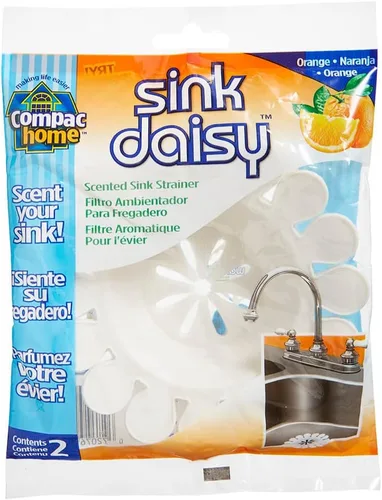 Miniatura 9 de Compac Sink Daisy - Colador de fregadero de cocina perfumado infunde y refresca tu fregadero, accesorios imprescindibles para fregadero de cocina
