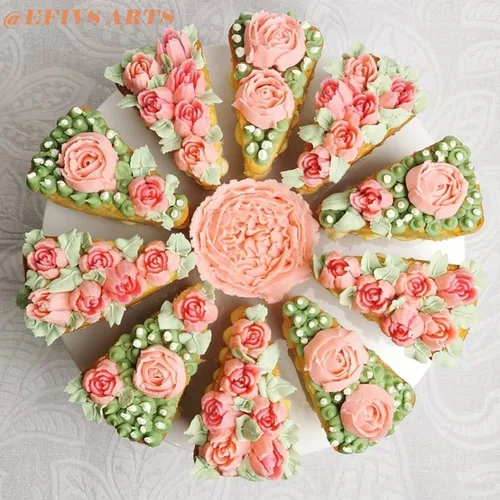 Miniatura 7 de Molde de rebanada de pastel de 8 cavidades, molde para hornear rebanada de pizza, molde para hornear pan de maíz, mousse, molde para pizza, jabón