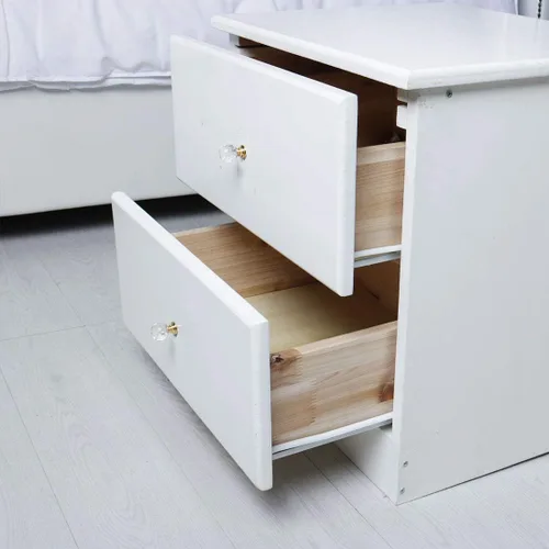 Miniatura 4 de uxcell 10 pomos de cristal de 0.787 in de diámetro, base de aleación de aluminio, perilla de forma redonda, manija de cajón para muebles, puerta