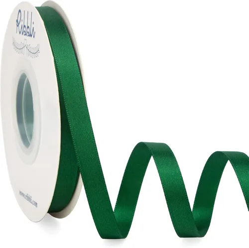 Miniatura 109 de Ribbli - Cinta de satén de doble cara dorada, 1 pulgada x 25 yardas, uso para ramo de lazos, envoltura de regalos, decoración de boda Dorado