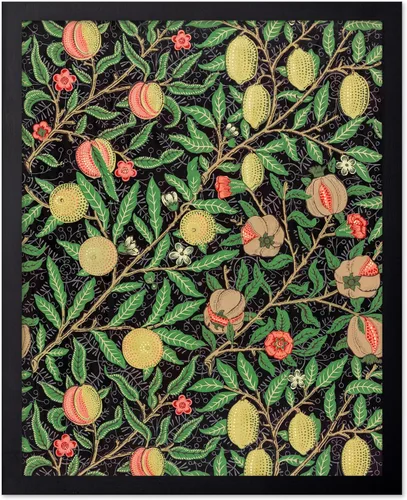 Miniatura 58 de Poster Master Póster vintage de William Morris, estampado de patrón retro de Santiago, arte de flores, arte de patrón textil, regalo para hombres