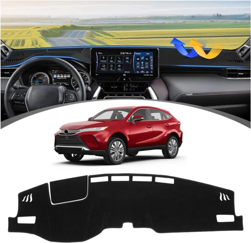 Miniatura 114 de FIILINES Cubierta para tablero Compatible con Mazda 3 2010-2013 Accesorios Tapete para tablero para Mazda 3 Accesorios Tapete para salpicadero