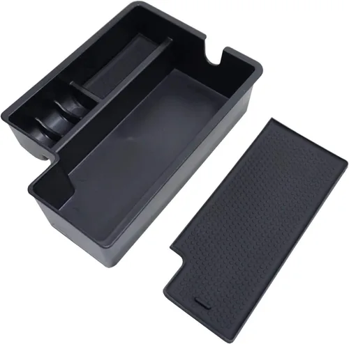 Miniatura 12 de Bandeja de consola central, caja de almacenamiento compatible con Land Rover Discovery Sport 2015, 2016, 2017, 2018, 2019, organizador de puerta