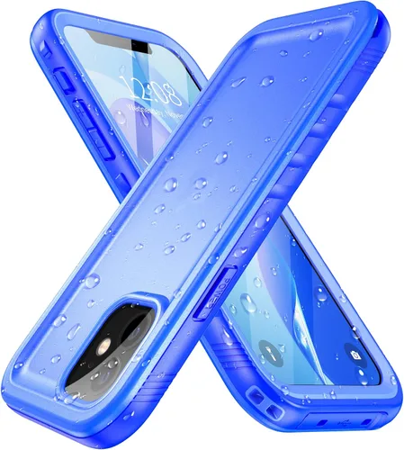 Miniatura 40 de SPORTLINK Funda impermeable para iPhone SE 3rd 2022/iPhone SE 2nd 2020/iPhone 7/8 - Con protector de pantalla integrado, funda impermeable de cuerpo