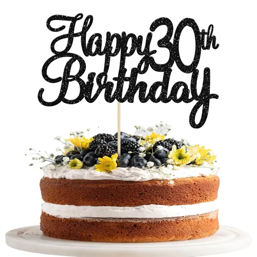 Miniatura 9 de Gyufise 1 decoración para pastel de 5º cumpleaños con purpurina para quinto cumpleaños, felicitaciones a 5 años de edad, 5 años, fabulosas