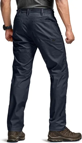 Miniatura 226 de CQR – Pantalones tácticos elásticos tipo cargo para hombre, resistentes al agua, de tela ripstop (antidesgarros), ligeros, ideales para uso diario