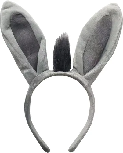 Miniatura 15 de Diadema de animales, sombrero y aro para Halloween, fiesta de Navidad, disfraz de mujer