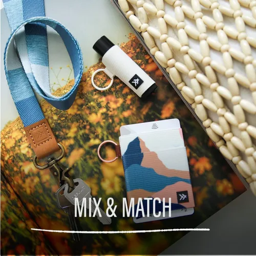 Miniatura 6 de Thread Wallets - Cartera minimalista delgada con bolsillo frontal para tarjetas de crédito