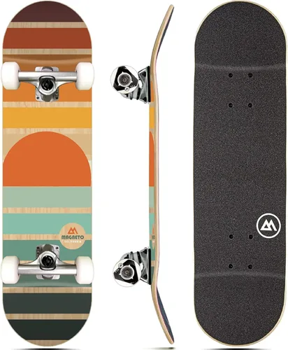 Miniatura 15 de Magneto Complete Cruiser Starter Skateboard
