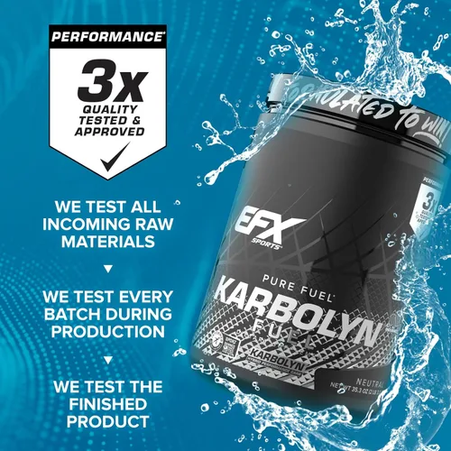 Miniatura 5 de EFX Sports Karbolyn Fuel Polvo de Carbohidratos de Absorción Rápida Carga de Carbohidratos, Energía Sostenida, Recuperación Rápida Sin