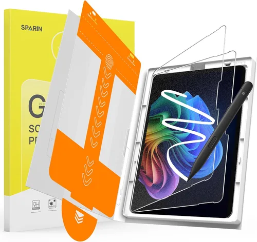 Miniatura 8 de SPARIN Paquete de 2 protectores de pantalla compatibles con Microsoft Surface Go 3/Surface Go 4/Surface Go 2/Surface Go, vidrio templado, alta