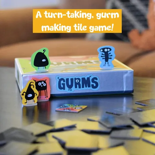 Miniatura 3 de Bananagrams Gurms: Juego de emparejar fichas para familia y niños a partir de 6 años, para 2-4 jugadores