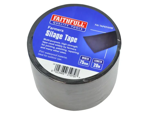 Faithfull FAITAPEFARM - Cinta de ensilaje para granjeros (2.953 in x 65.6 ft)