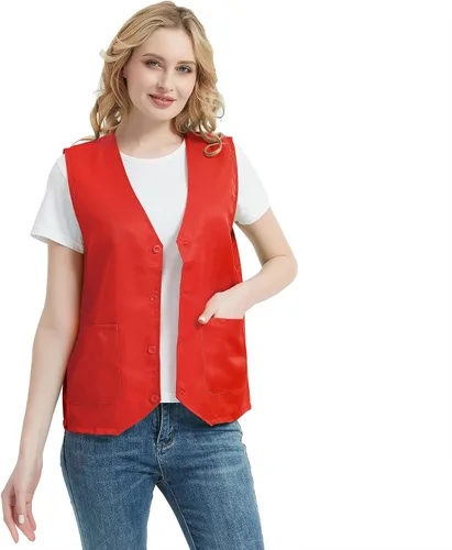 Miniatura 2 de TopTie chaleco para uniforme de voluntario de supermercadochaleco de seguridad para trabajar