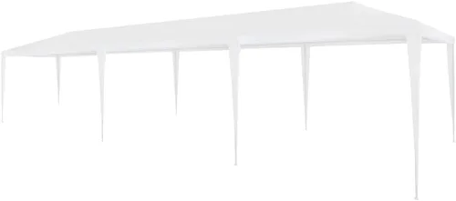 Miniatura 9 de vidaXL Partytent - Toldo duradero para exteriores, material de polietileno resistente al agua, marco de acero resistente al óxido, color antracita