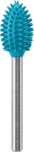 Dremel 9953 Punta de llama de 3/8" de broca de grabado rotatorio de potencia - Ideal para aplicaciones de eliminación y alisado en madera, plástico,