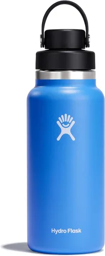Miniatura 40 de Hydro Flask Botella de agua – Acero inoxidable aislado – Tapa de boca ancha para chug, antiderrames, a prueba de fugas en rocío de 40 onzas Dew