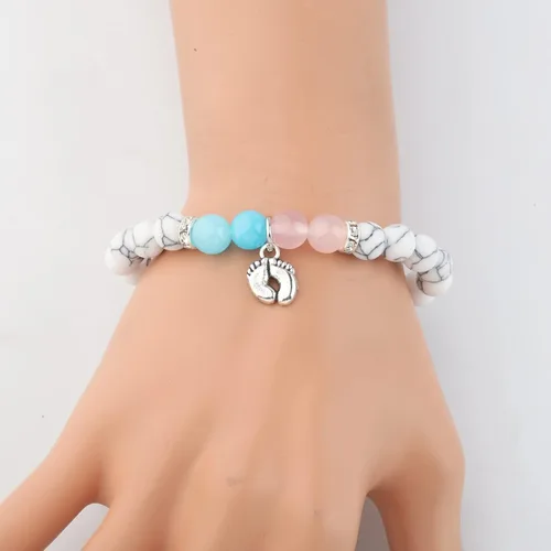 Miniatura 13 de MYOSPARK Collar de mamá para ser nueva mamá, joyería con tarjeta de mensaje para mamá por primera vez, regalo de joyería para anuncio de bebé