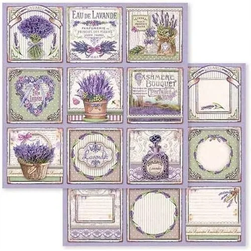 Miniatura 4 de STAMPERIA INTERNATIONAL, KFT PAPER PAD 8X8 10PK PROVENCE, 20.3 x 20.3 (8" x 8"), multicolor