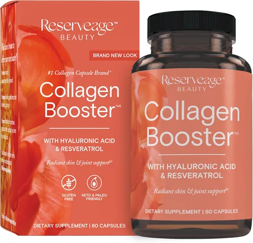 Reserveage Beauty - Suplemento para el cuidado de la piel y la salud de las articulaciones, apoya la producción saludable de colágeno para mujeres,