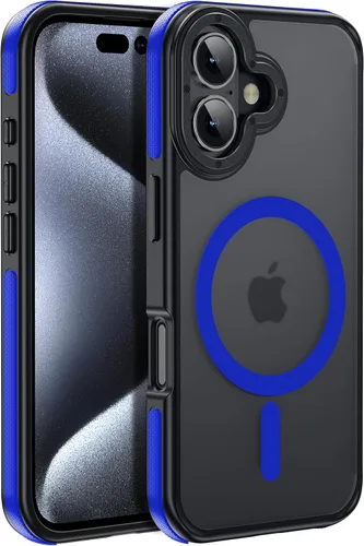 Miniatura 78 de Funda para iPhone 17 Pro Max con protector de lente de cámara [protección de grado militar de 10 pies] compatible con MagSafe a prueba de golpes