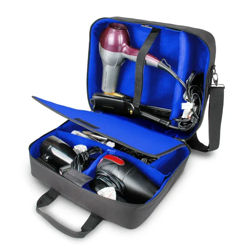 Miniatura 11 de Bolsa de viaje grande para estilista de USA Gear - Estuche para salón de cabello - Interior personalizable con divisores ajustables - Se adapta a