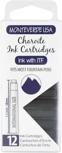 Miniatura 30 de Monteverde Cartucho de tinta (tamaño estándar), amatista