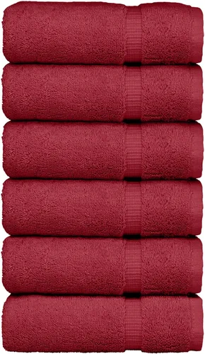 Miniatura 7 de Luxury Hotel & Spa Collection - Toalla ecológica de 100% algodón turco de 27 x 54 pulgadas (27 x 54 onzas), de secado rápido, para baño, borde