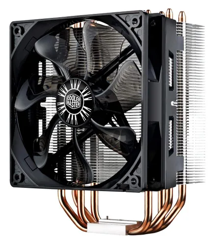Miniatura 17 de Cooler Master Hyper 612 APEX Enfriador de aire para CPU, ventilador dual Mobius 120 PWM, 6 tubos de calor de cobre compuesto superconductor, 159 mm
