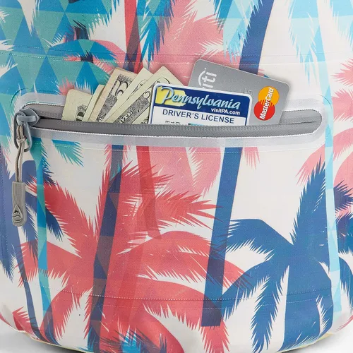 Miniatura 3 de Skog Å Kust DrySak - Bolsa impermeable con tapa enrollable para viajes y al aire libre - tamaños de 5, 10 y 20 litros Palmera